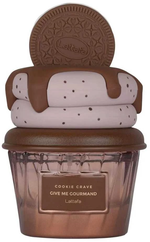 Lattafa Cookie Crave Give Me Gourmand EDP parfumuotas vanduo moterims, 75 ml