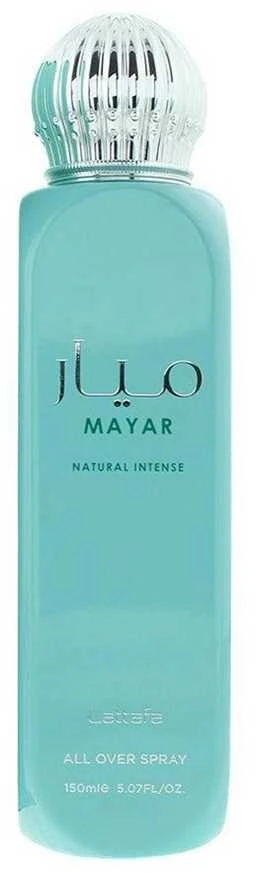 Lattafa Mayar Natural Intense Scented Purškiklis Unisex, 150 ml