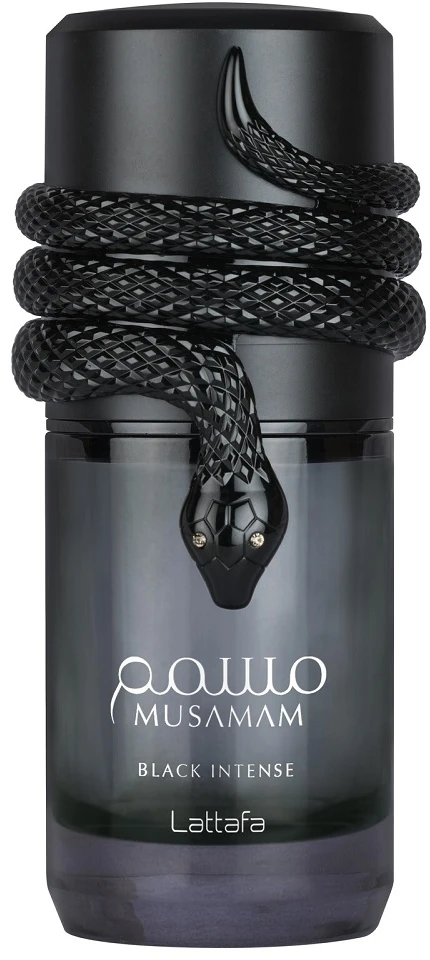 Lattafa Musamam Juodas Intense EDP parfumuotas vanduo vyrams, 100 ml