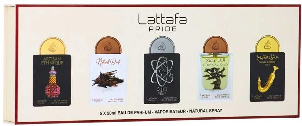 „Lattafa Pride Collection N2“ rinkinys, EDP 5 vnt., 20 ml