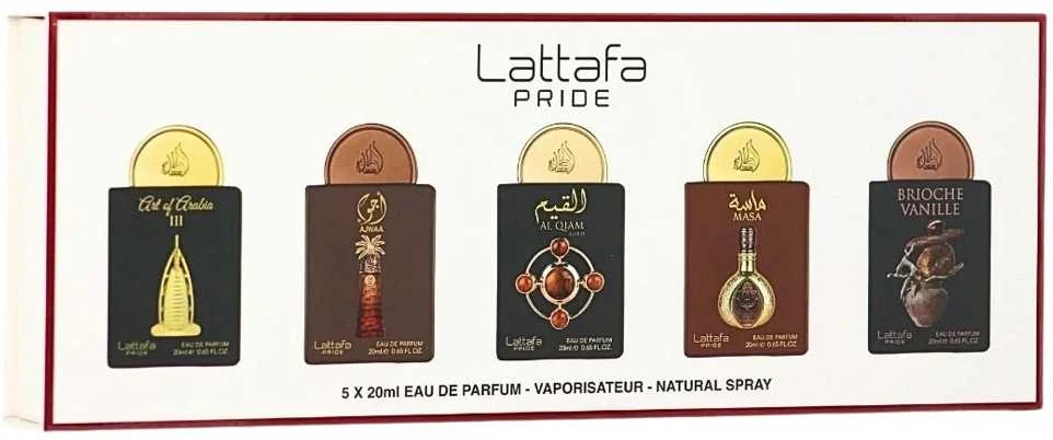 „Lattafa Pride Collection N4“ rinkinys, EDP 5 vnt., 20 ml