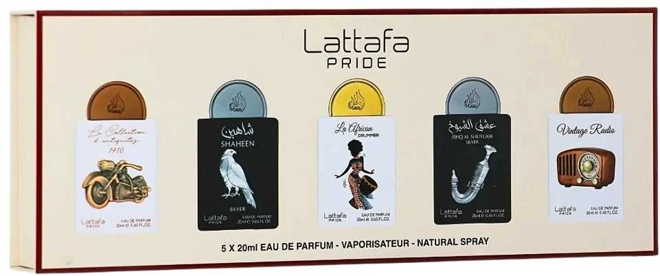 „Lattafa Pride Collection N5“ rinkinys, EDP 5 vnt., 20 ml