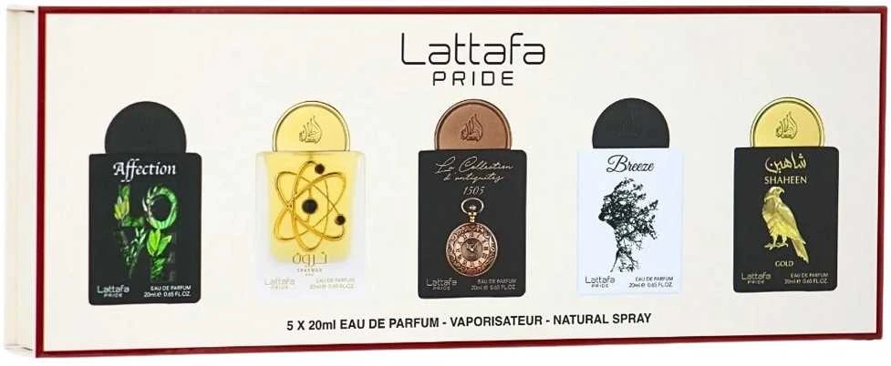 „Lattafa Pride Collection N1“ rinkinys, EDP 5 vnt., 20 ml