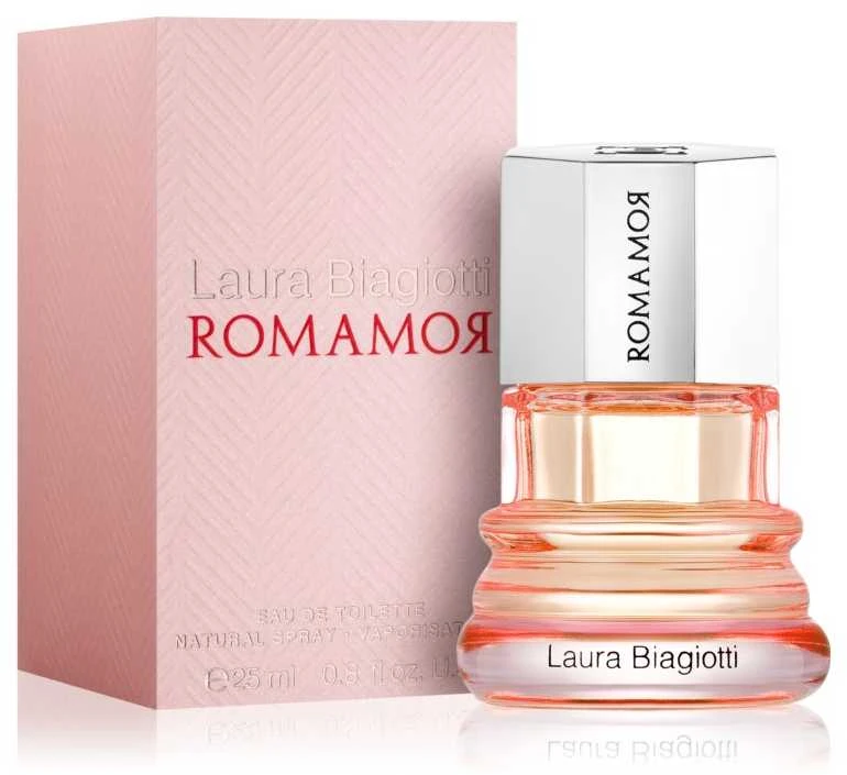 Laura Biagiotti Romamor EDT tualetinis vanduo moterims, 25 ml