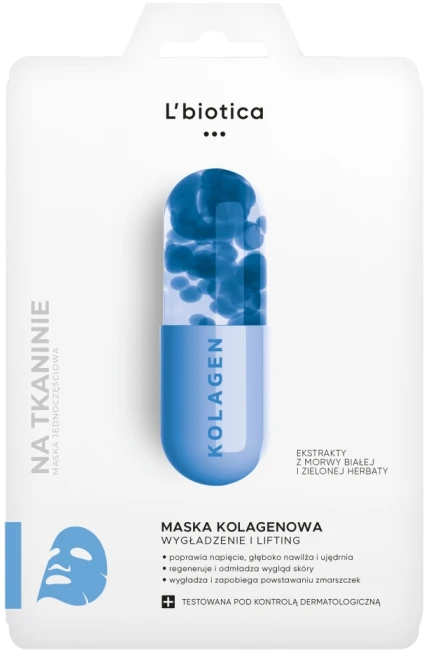 L'biotica lakštinė kaukė, 23 ml