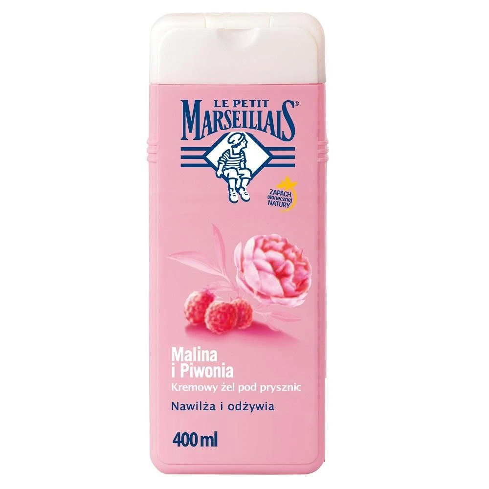 Le Petit Marseillais Extra Gentle Shower Kreminis Organic Raspberry & Peony Shower Kreminis