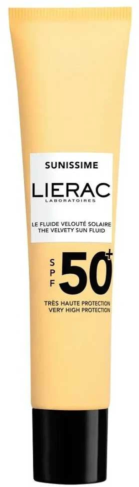 Lierac Sunissime Fluid SPF 50+ apsauginis fluidas nuo saulės, 40 ml