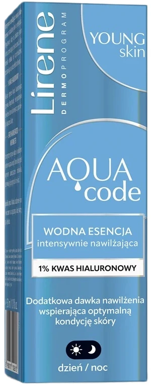 Lirene Aqua Code vandeninė esencija intensyviai drėkinanti 50 ml