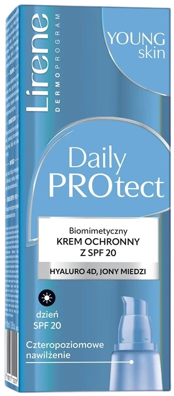 Lirene Daily Protect biomimetyczny krem ochronny su SPF20 40ml