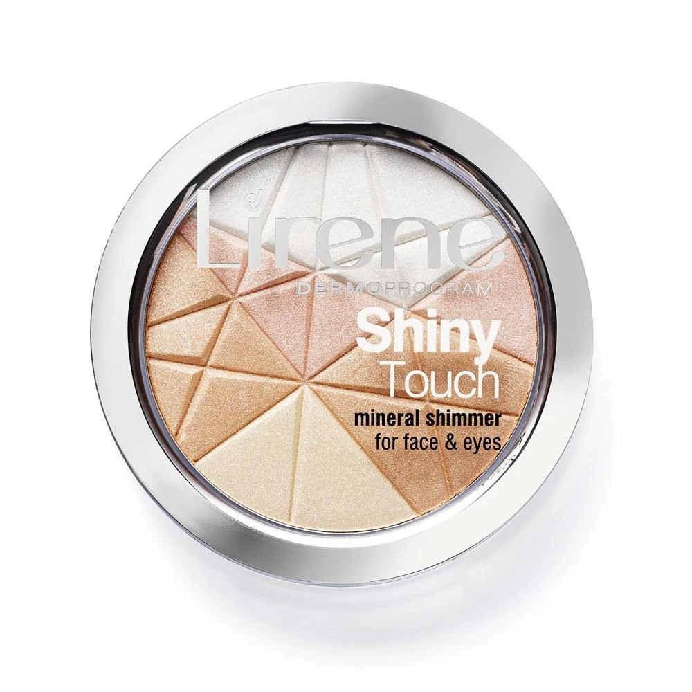 Lirene Shiny Touch mineralinis blizgesys veidui ir akims, 9 g