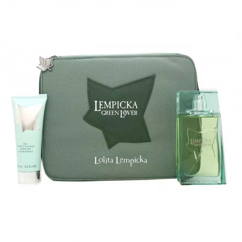 rinkinys vyrams Tualetinis vanduo Lolita Lempicka Žalias Lover M 100ml + As 75ml