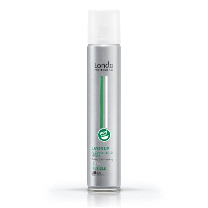 Londa Professional Layer Up plaukų lakas (lanksčios fiksacijos purškiklis), 500 ml