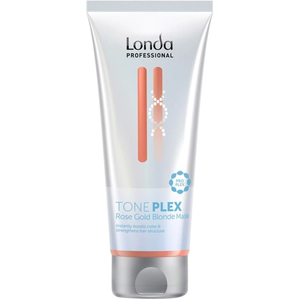 Londa Professional Intensyvi tonizuojanti kaukė šviesiems plaukams "Toneplex Rose Gold Skirtas šviesiems plaukams" (kaukė) 200 ml
