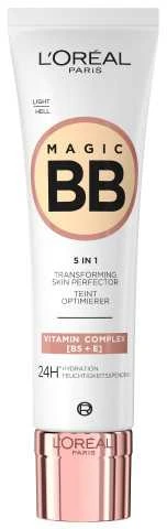 L'Oréal Paris Magic BB 5in1 Transforming Skin Perfector BB Kreminis moterims, 30 ml