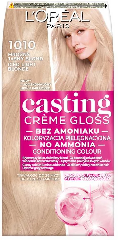 L'Oreal Casting Creme Gloss 1010 pakuotės priekis