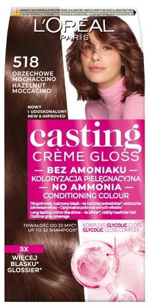 L'Oreal Paris Casting Creme Gloss 518 Nut Mochaccino