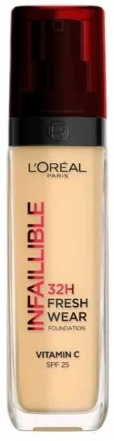 L´Oréal Paris Infaillible 24H Fresh Wear makiažo pagrindas 30 ml  (120 Vanilla)