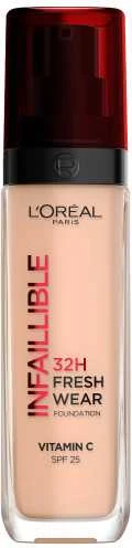L´Oréal Paris Infaillible 24H Fresh Wear makiažo pagrindas 30 ml (145 Rose Beige)