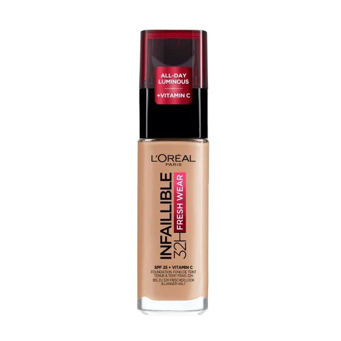 L´Oréal Paris Infaillible 24H Fresh Wear makiažo pagrindas 30 ml (220 Sand)