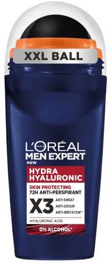 L'Oreal „Men Expert Hydra Hydr Hyaluronic“ antiperspirantas su kvapu, 50 ml