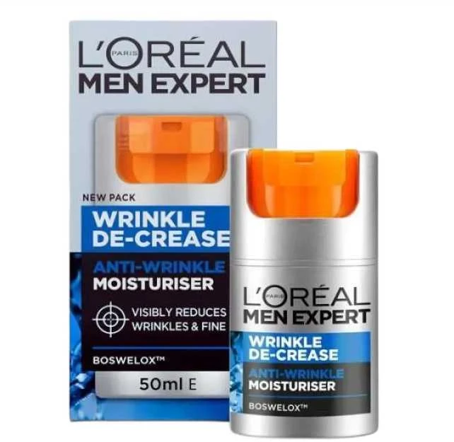 L'Oreal Paris Men Expert Stop Wrinkles kremas nuo raukšlių, 50 ml