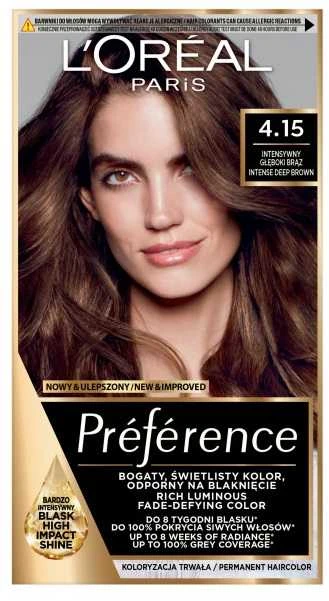L'Oréal Paris Préférence Hair Color moterims, 60 ml