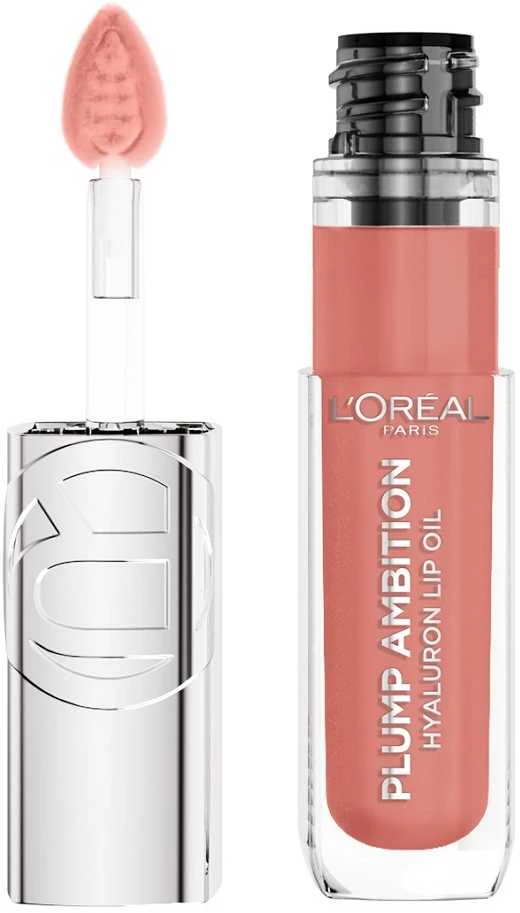 L'Oréal Paris Plump Ambition Hyaluron Lip Oil lūpų aliejus