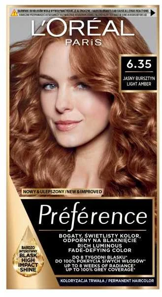 L'Oréal Paris Préférence Récital Hair Color moterims, 60 ml