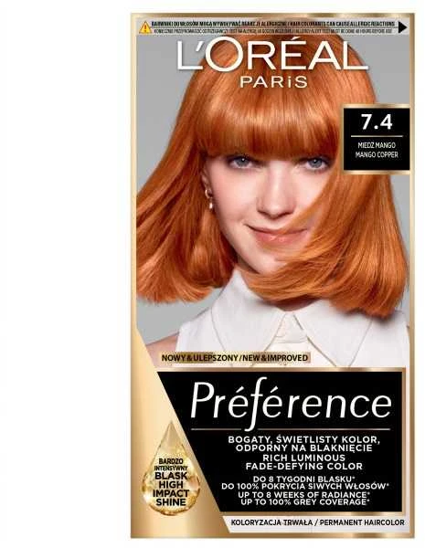 L'Oreal Paris Preference 74 Mango