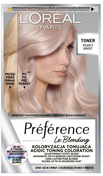 „L'Oreal Paris Preference Le Blonding Toneris Pearly Boost“