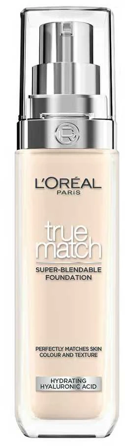 L'Oréal Paris True Match True Matcoolh Founeutraldationeutral 0.5.cool Rose Porcoolelaineutral Buteliukas su pompa Skystis 30 ml