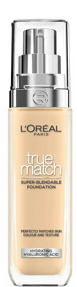 L'Oréal Paris True Match Super-Blendable Foundation Makeup moterims, 30 ml