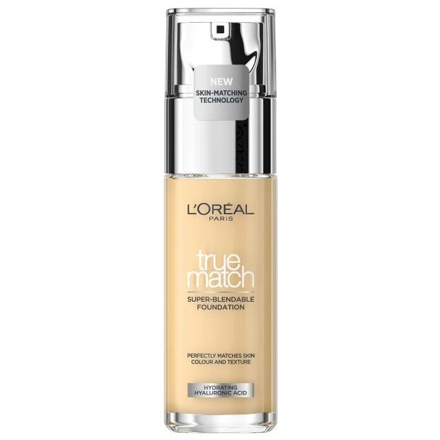 L’Oréal Paris True Match True Matcoolh Founeutraldationeutral 1.cool Rose Ivory Buteliukas su pompa Skystis 30 ml