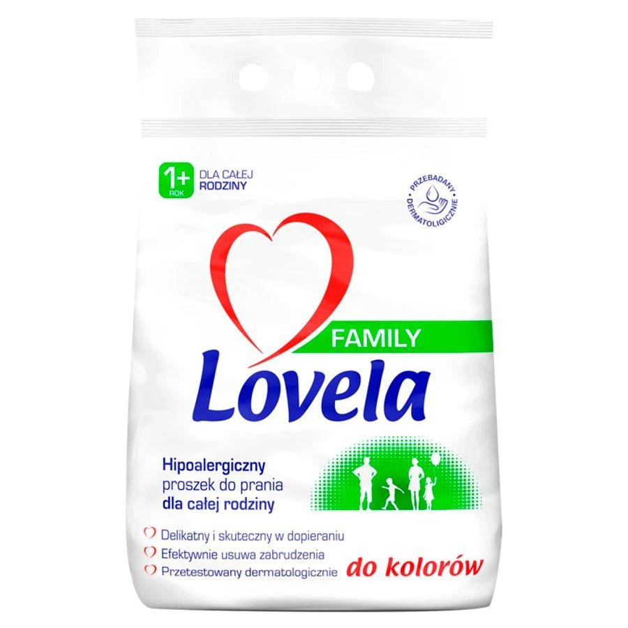 Lovela FAMILY Proszek Kolor Prania Ubranek 2,1kg