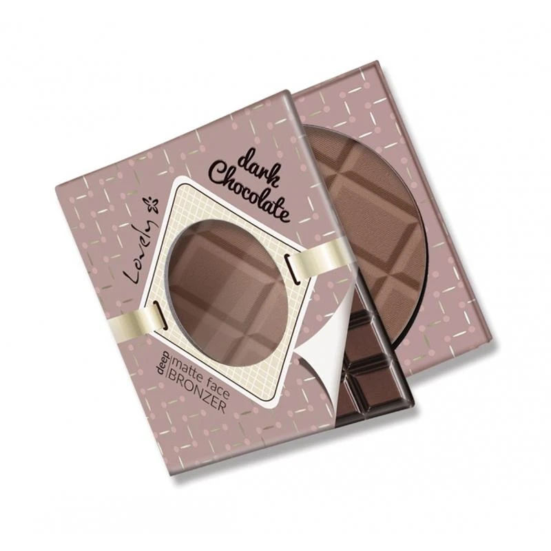 Lovely Dark Chocolate Deep Matte Face Bronzer Deep, 9 g