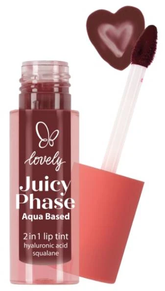 Lovely Juicy Phase vandeninė 2 in 1 lūpų palaidymo priemonė lūpoms 03 4 g