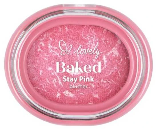 Lovely LOVELY_Stay Rožinė Baked Blusher 2 Poppy Rožinė 3,5g