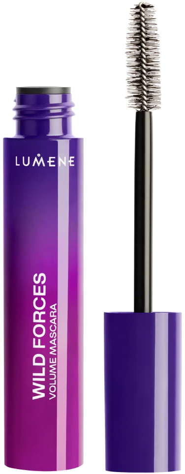Lumene Wild Forces pogrubiający tusz do rzęs Juodas 14ml
