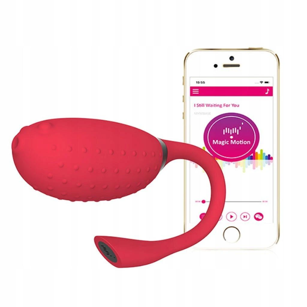 Magic Motion - Fugu Smart Wearable Vibrator Raudona
