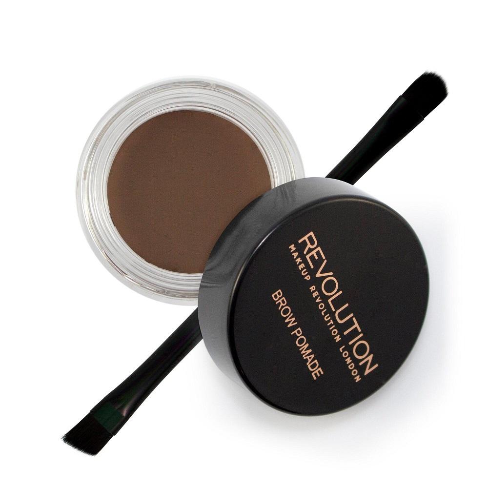 Makeup Revolution London Brow Pomade antakių gelis ir antakių pomade moterims, 2,5 g