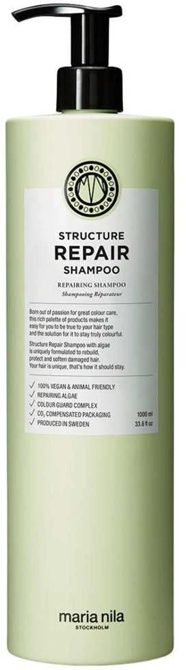 Maria Nila Structure Repair Šampūnas atkuriamasis šampūnas, 1000 ml