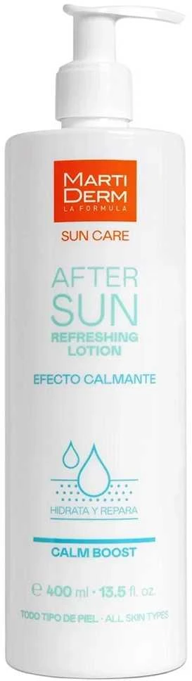 Martiderm After Sun Lotion drėkinamasis ir raminamasis kūno losjonas po saulės, 400 ml