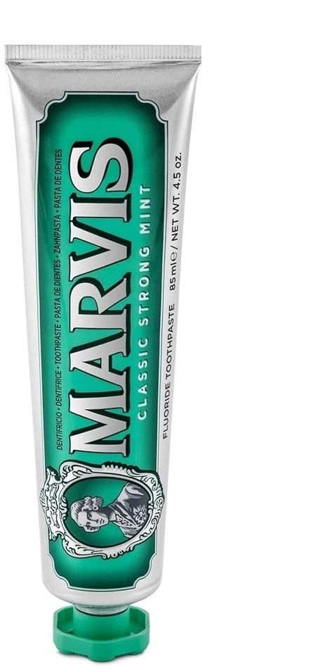 Marvis Classic Strong Mint Klasikinė mėtų skonio dantų pasta, 85 ml