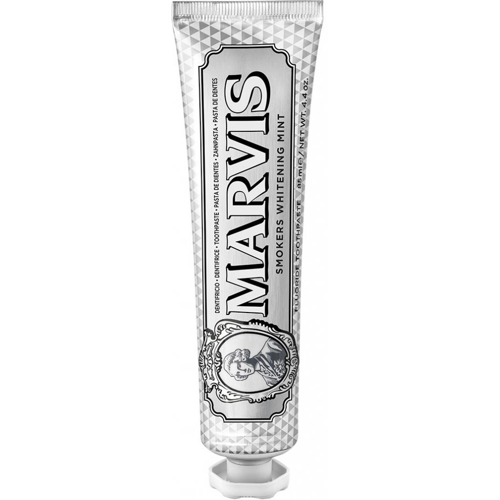 Marvis Smokers Whitening Mint Balinanti dantų pasta rūkantiems, 85 ml