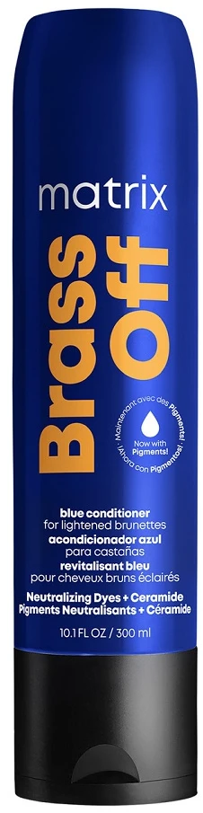 Matrix kondicionierius su neutralizuojančiu ir drėkinančiu poveikiu Brass Off (Mėlyna kondicionierius), 300 ml