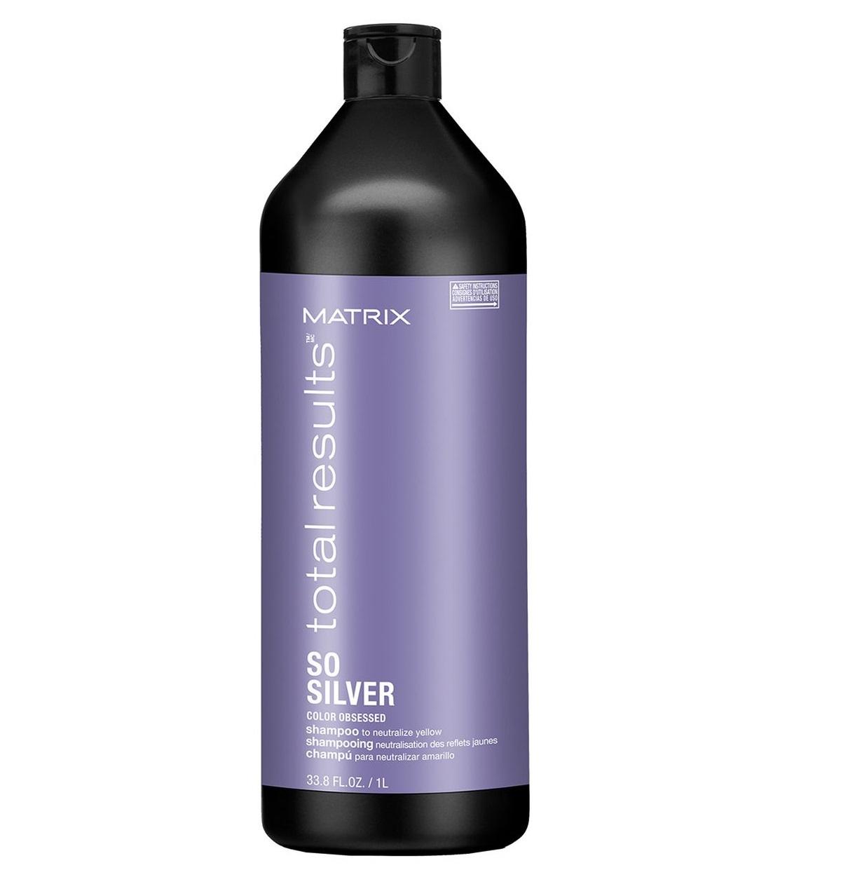 Matrix Total Results Color Obsessed So Sidabrinis Šampūnas, 1000 ml