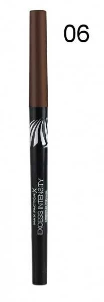 „Max Factor Excess Intensity Longwear“ akių pieštukas 06 Excessive Brown