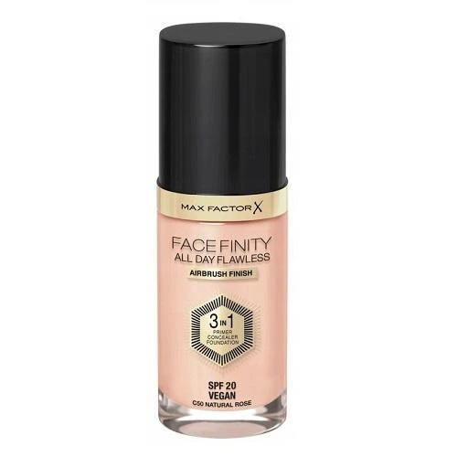 MAX FACTOR Facefinity 3in1 makiažo pagrindas Nr.50 Natural - 30ml