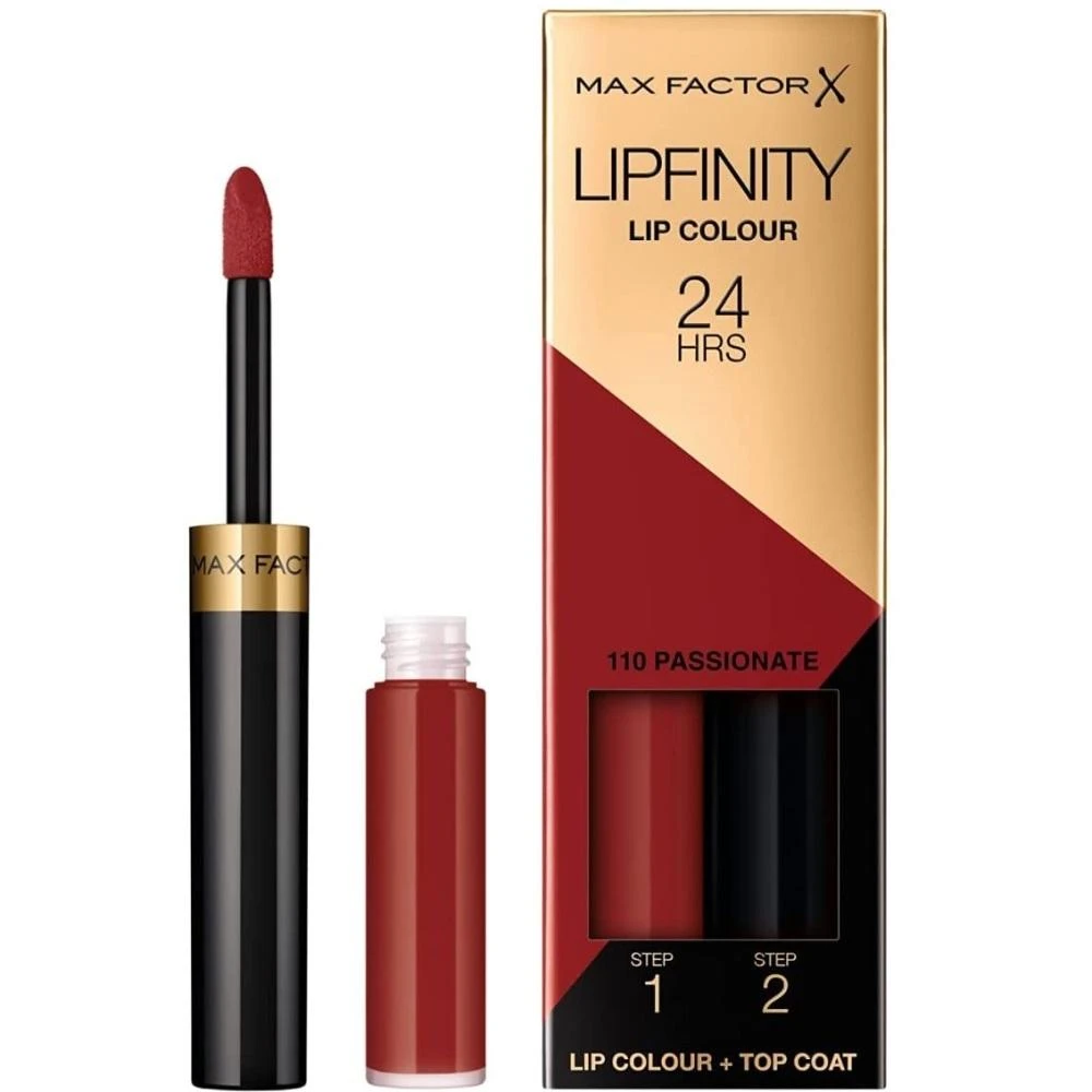 "Max Factor Lipfinity" lūpų dažai 110 Passionate