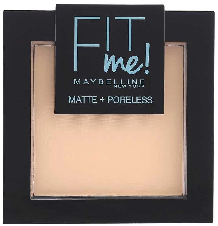 Maybelline MAY FIT ME MAT&POREL.PWD NU 104 Soft Iv see raudona 1
